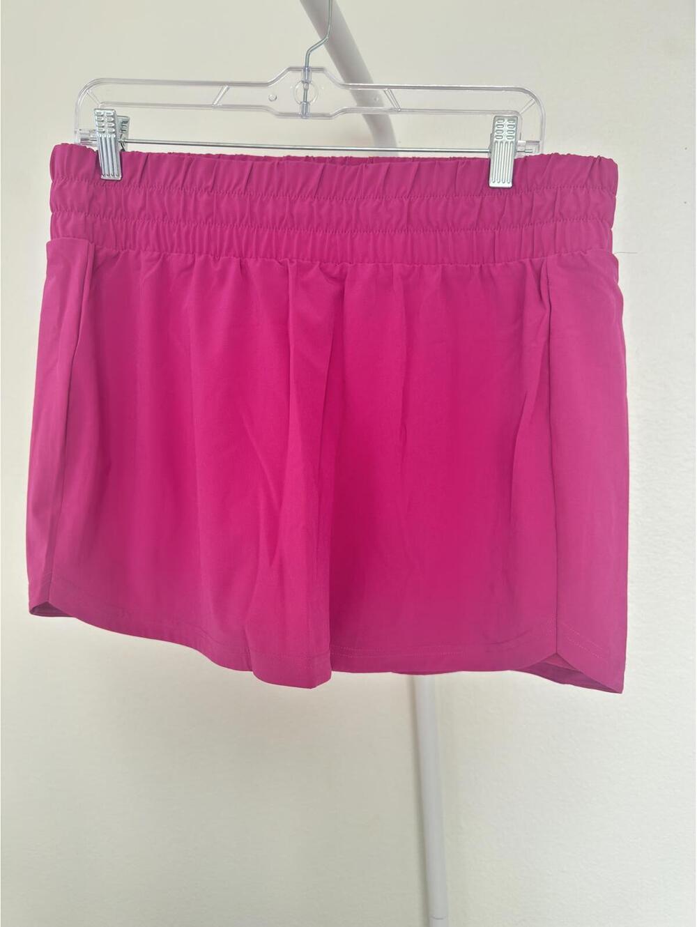 Zella- Large Pink Athletic Skort